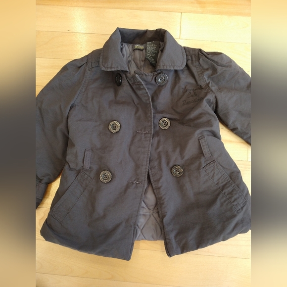 5yr trench coat peacoat Kenneth Cole reaction - Picture 2 of 6